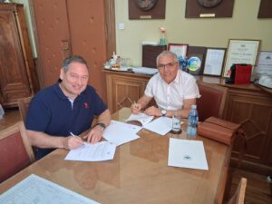 Read more about the article Cooperation agreement signed between Karlovac High School and Citizens’ Association “Danube 1245”